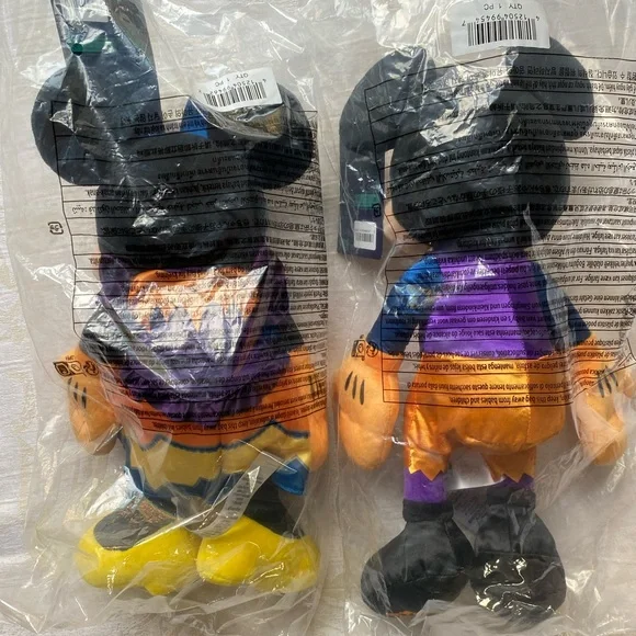 Disney’s Mickey & Minnie Mouse Halloween Plush 🆕 - Picture 7 of 11